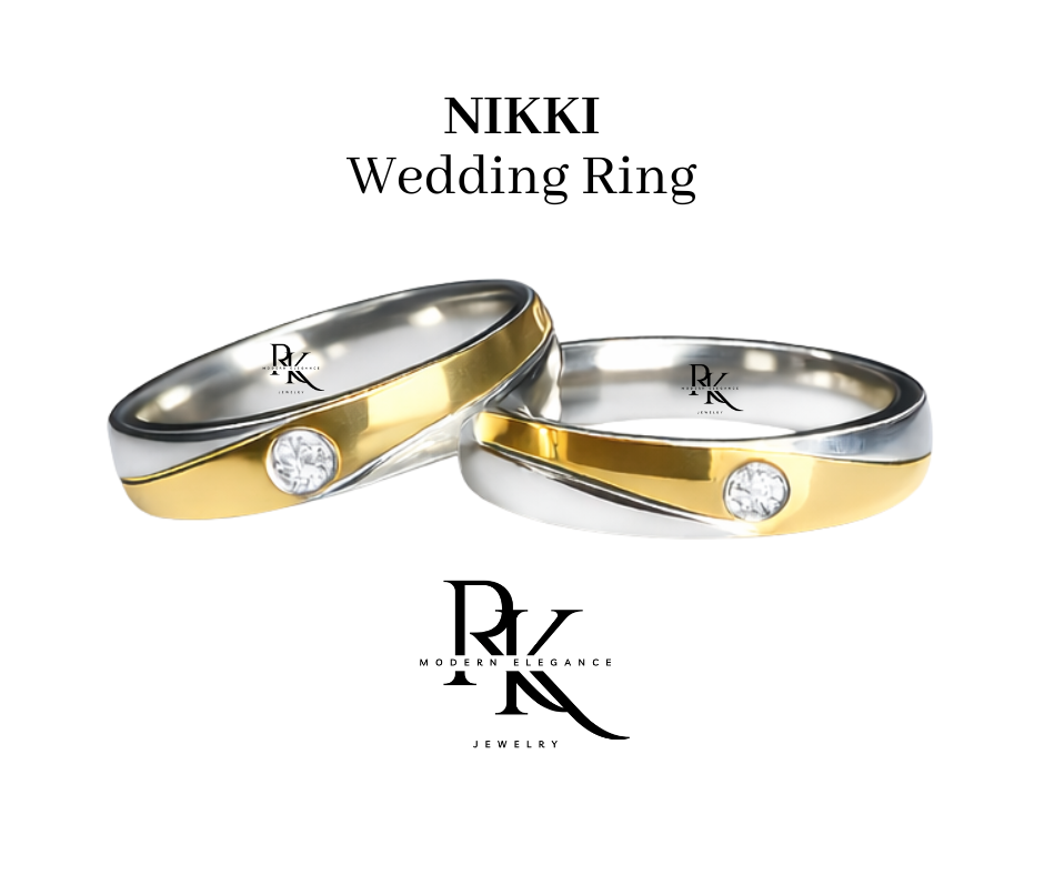 Nikki Wedding Ring with Name Engrave